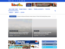 Tablet Screenshot of passporttotheparks.com